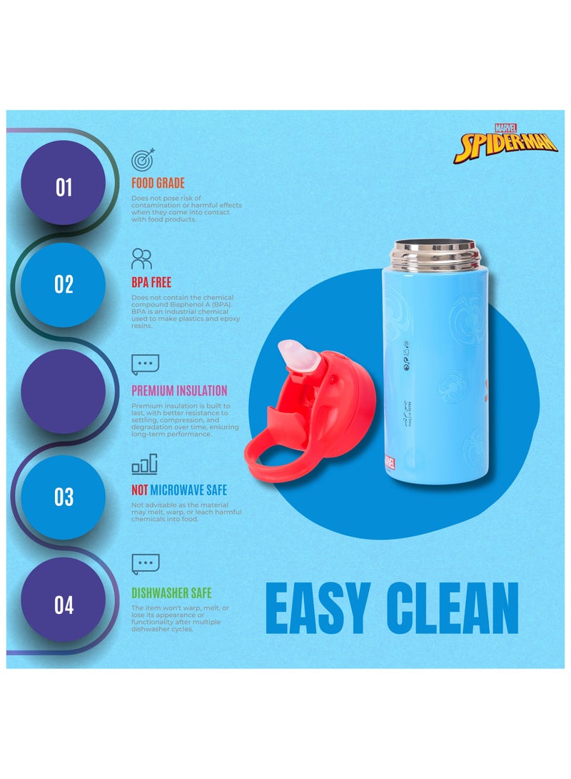 Marvel Spider Man Spidey Stainless Steel Water Bottle - Image 5