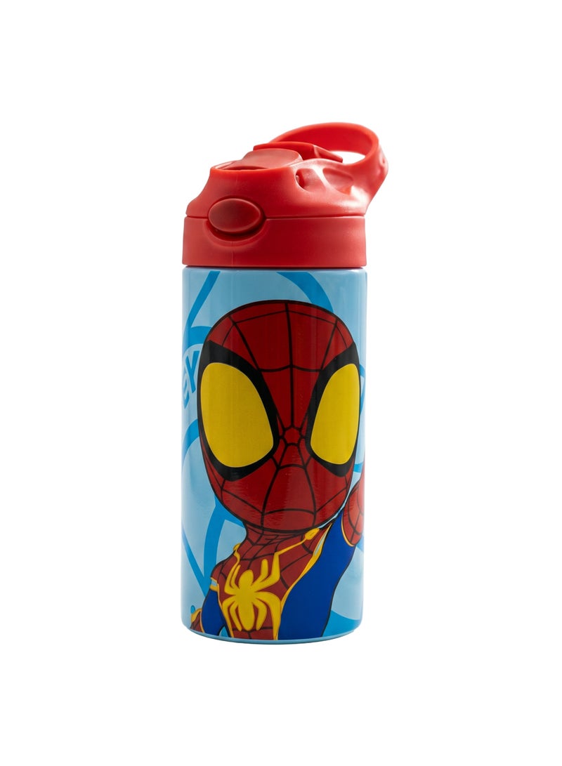 Marvel Spider Man Spidey Stainless Steel Water Bottle - Image 1