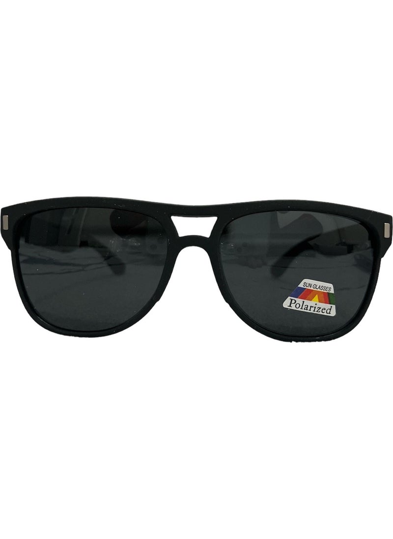 Silvio Monetti Black Matte UV400 Women's Sunglasses 615289  - Image 1
