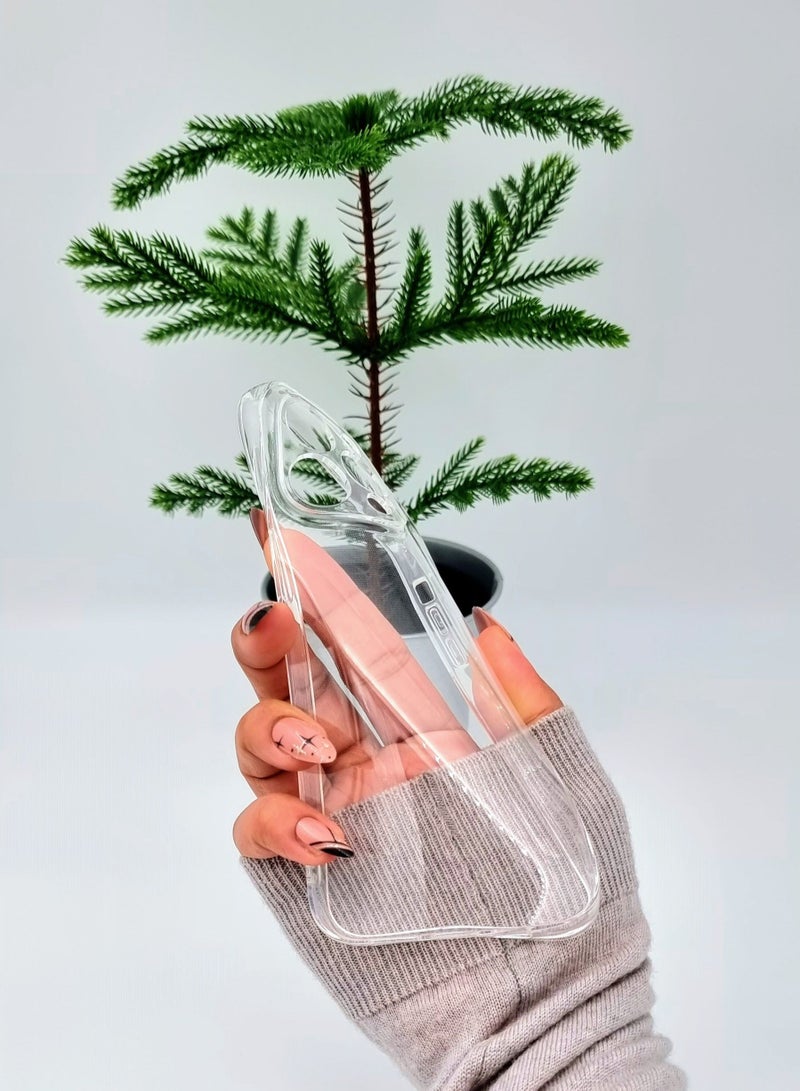 iPhone 13 Pro max phone cover, transparent and soft and made of high-quality polyurethane, and protects the phone. - Image 3