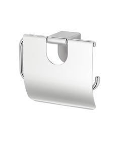 Toilet roll holder, chrome-plated