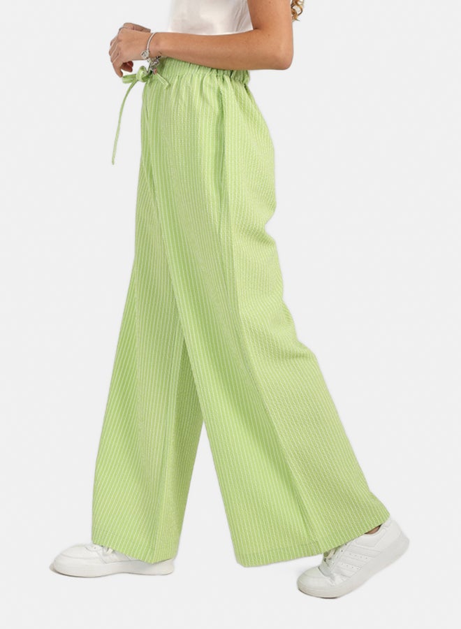 Carina Comfy Striped Wide Leg Pants - Image 2