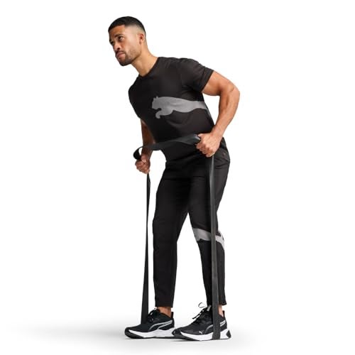 PUMA Men's Standard Train All Day Big Logo T-Shirt, Black SS25, X-Large - Image 2