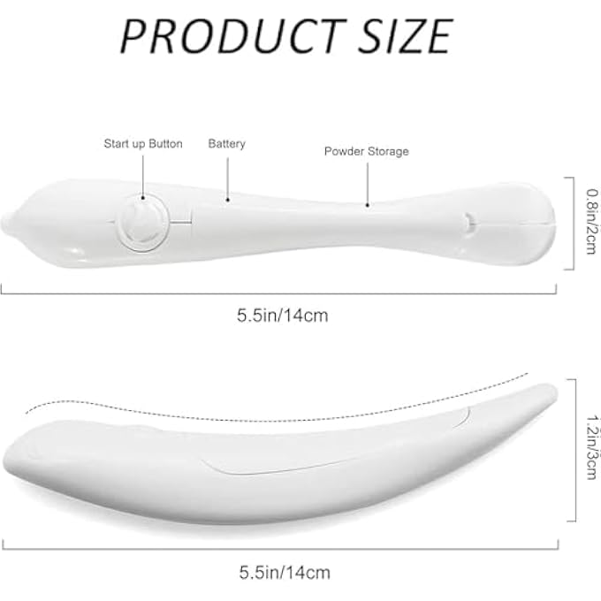 ريحني قلم التوابل الكهربائية البيضاء لفن اللاتيه قلم نحت القهوة المحمول نحت القهوة كابتشينو أداة خبز احترافية للقهوة ماشا بالقرفة بنفسك - Image 5