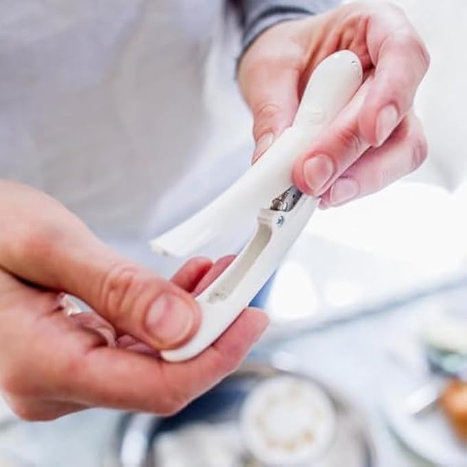 ريحني قلم التوابل الكهربائية البيضاء لفن اللاتيه قلم نحت القهوة المحمول نحت القهوة كابتشينو أداة خبز احترافية للقهوة ماشا بالقرفة بنفسك - Image 4