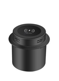 Wireless charger 3 in 1 multi-function hidden nightstand sofa armrest desktop office furniture