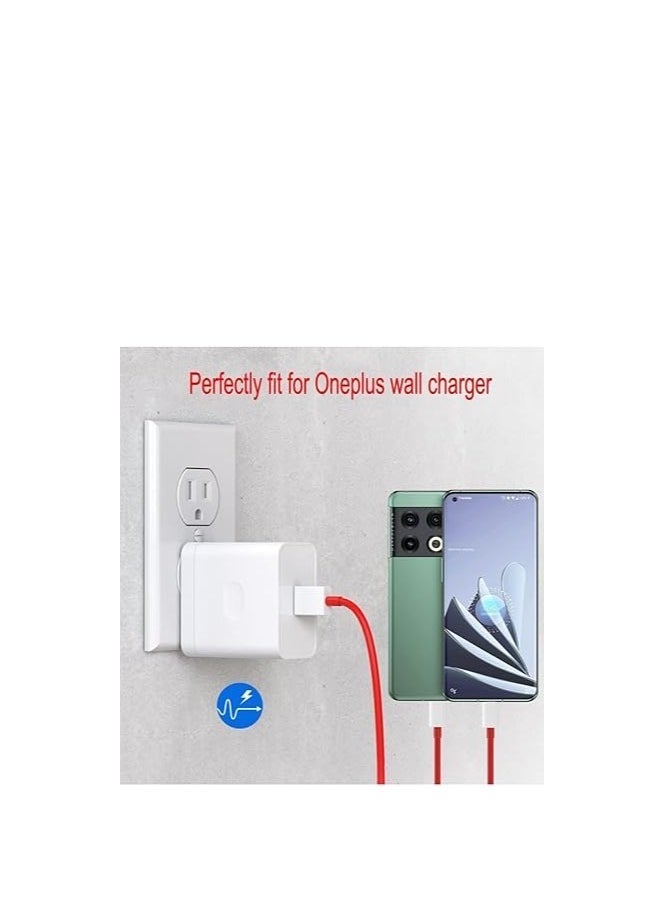ELTRAZONE كابل USB Type-C من OnePlus Warp Charge بطول 100 سم - شحن عالي السرعة ونقل بيانات - Image 4