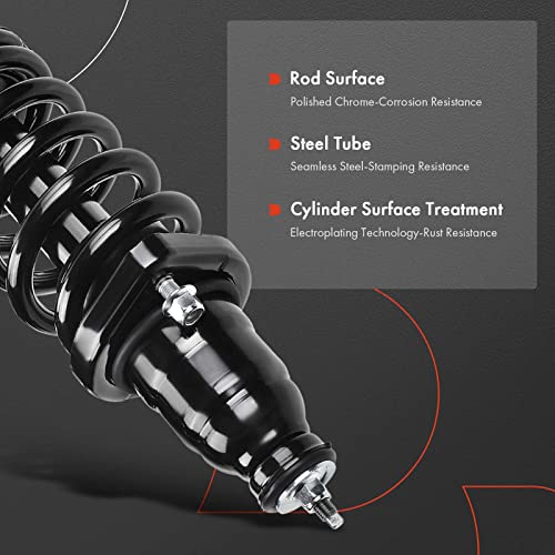 A-Premium Set of 2 Rear Complete Strut & Coil Spring Assembly Compatible with Honda Element 2003-2011 - Image 5