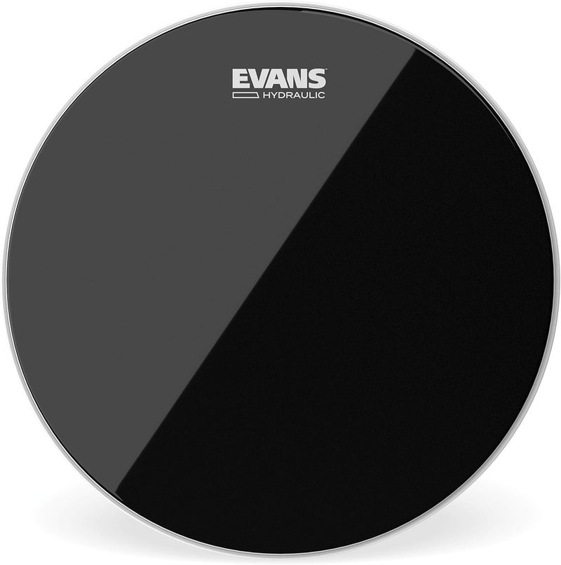 EVANS Drum Heads - Hydraulic Black Tom Drumhead, 18 Inch - Image 1