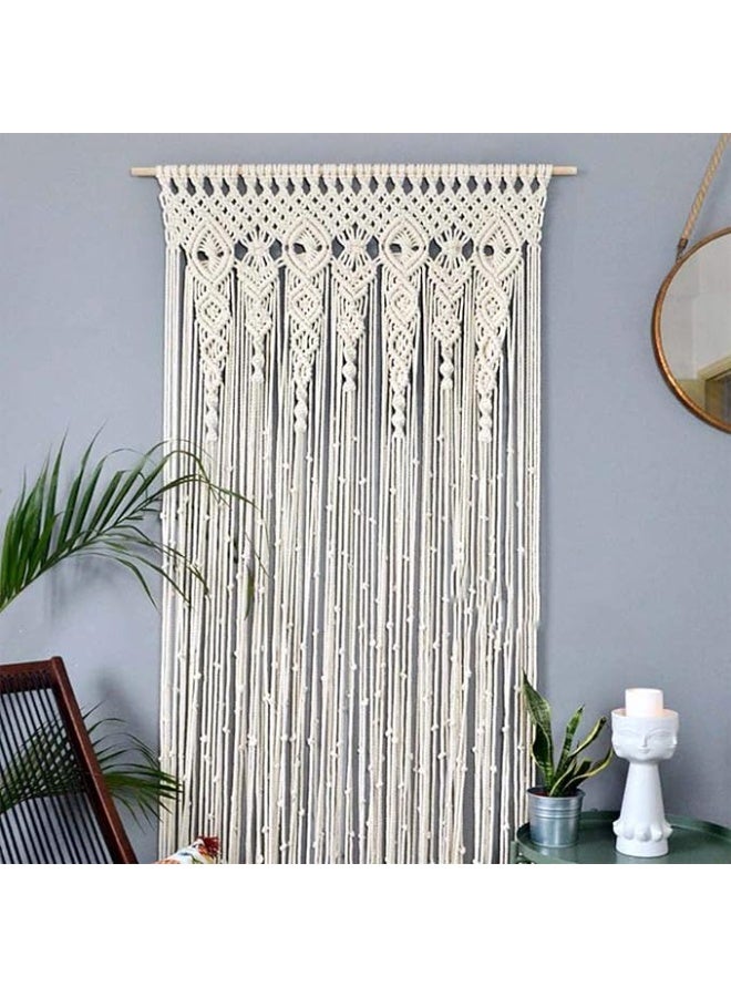 انتيكيانو ستارة مكرمية منسوجة للتعليق على الحائط - 180 cm - Image 1