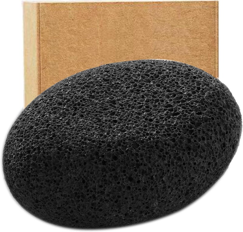 Borogo Foot Pumice Stone for Feet, Lava Pedicure Tools Hard Skin Callus Remover for Feet and Hands - Remove Dead Skin, Heels, Elbows - Image 1
