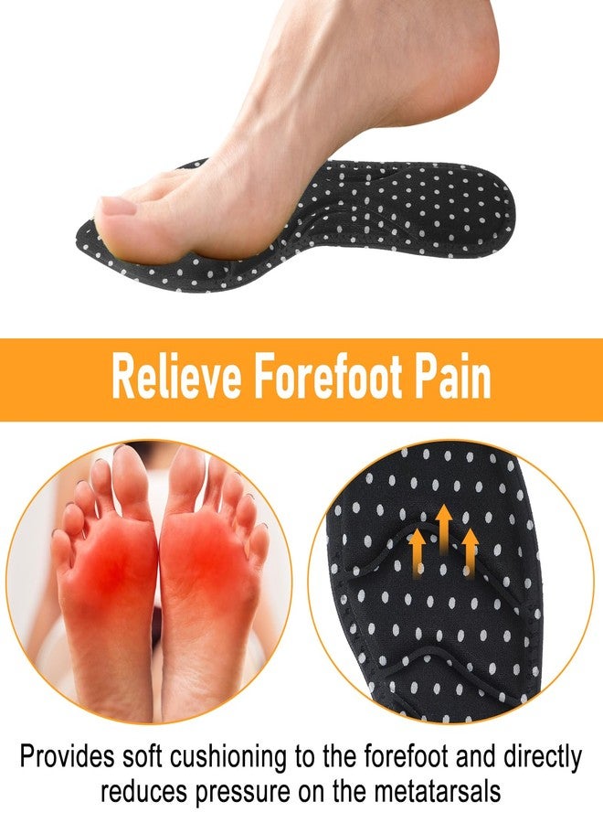 APLZGMG 4 Pairs High Heel Insoles, Women Breathable Shoe Inserts, 10 Inch Boot Inserts Foot Cushion, Comfort Sponge Shoe Pads Insert for Women Foot Pain, Arch Pain, Heel Sore, Loose Shoes (Classic 4 Colors) - Image 5