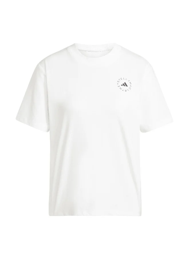 Adidas Adidas Asmc Regl Tee White Training T-Shirts For Women Xs