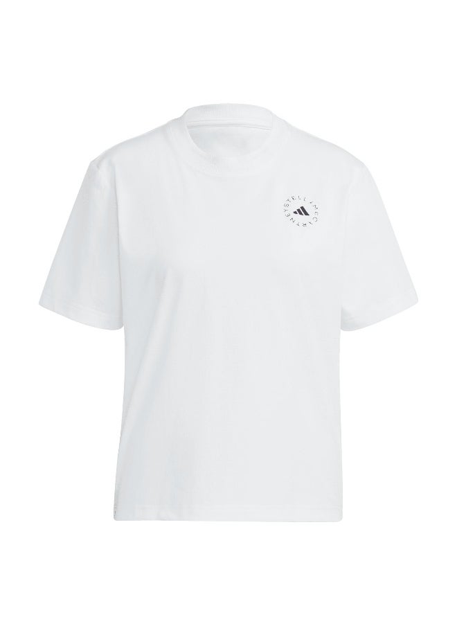 Adidas Adidas Asmc Regl Tee White Training T-Shirts For Women Xs  - Image 1