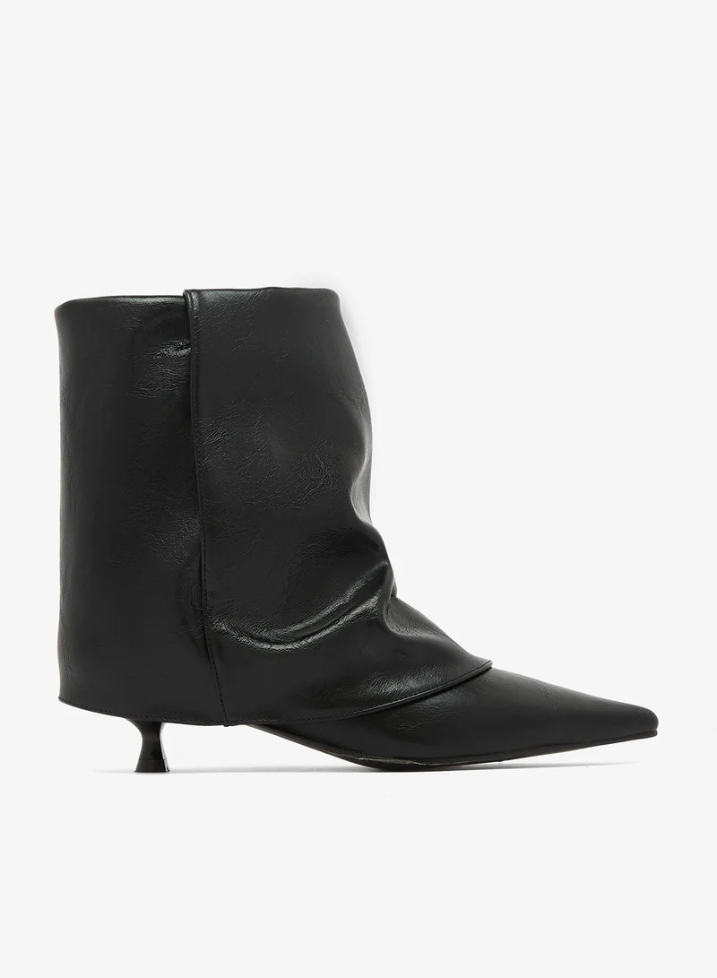 Jw Pei Noa Slouchy Kitten Heel Ankle Boots