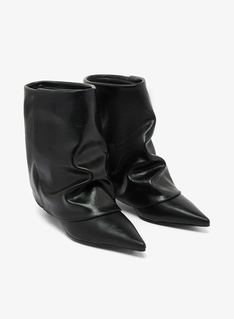 Jw Pei Noa Slouchy Kitten Heel Ankle Boots