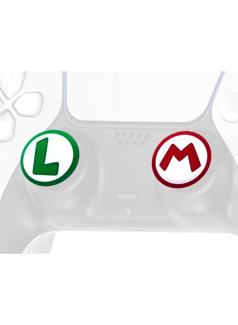 Mario and Luigi Thumb Grips - Green & Red - Image 3