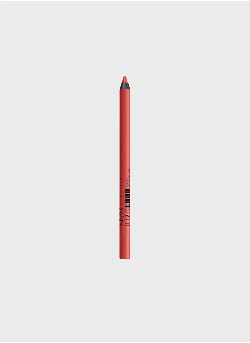 NYX PROFESSIONAL MAKEUP Line Loud Lip Liner -  Rebel Red