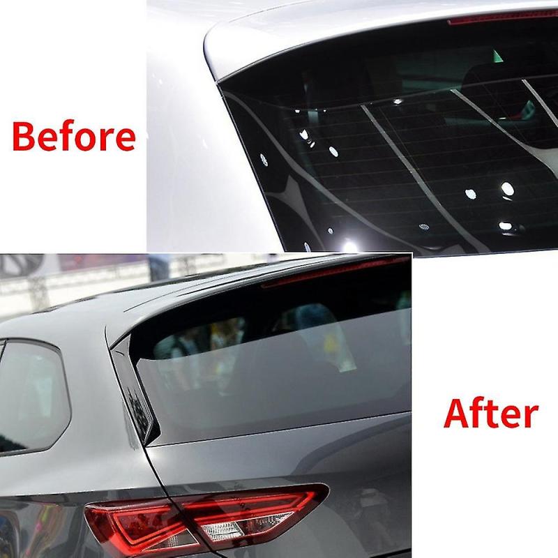 Car Window Trim Lip Spoiler For Seat Leon 5f Fr Mk3 Rear Carbon Fiber - Image 4