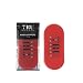 TRU BARBER HAIR GRIPPERS 3 COLORS BUNDLE PACK 6 PCS for Men and Women Salon and Barber Hair Clips for Styling Hair holder Grips RedWhiteBlue - Image 3