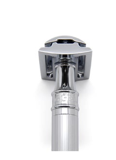 Edwin Jagger Edwin Jagger DES89LBLAMZ Classic Long Handled Double Edge Manual Eco-Friendly and Reusable Safety Razor for Men and Women for Shaving cream or Soap Fits All DE Razor Blades (Lined)  - Image 4