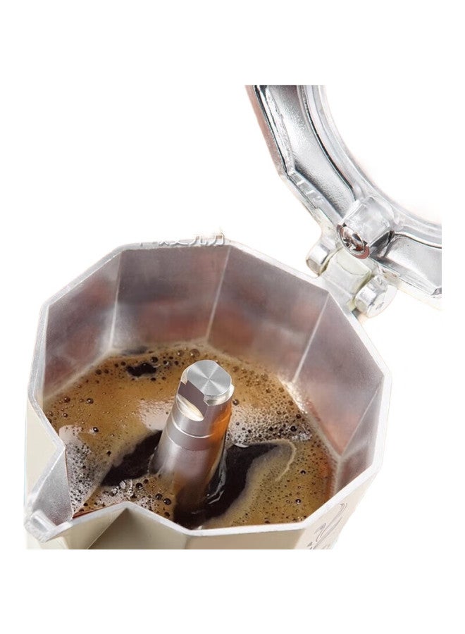 Pakchoice Moka Pot With Dual Valves, Home Italian-Style Manual Coffee Maker, Hand-Grinding Coffee Brewing Equipment Set - Image 2