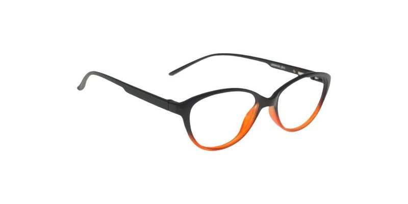 Lens + Lensplus Cateye Shape TR Full Rim Eyeglasses with Lightweight Unisex Eyewear for Men & Women | Stylish Computer & Daily Use Frame - Image 3