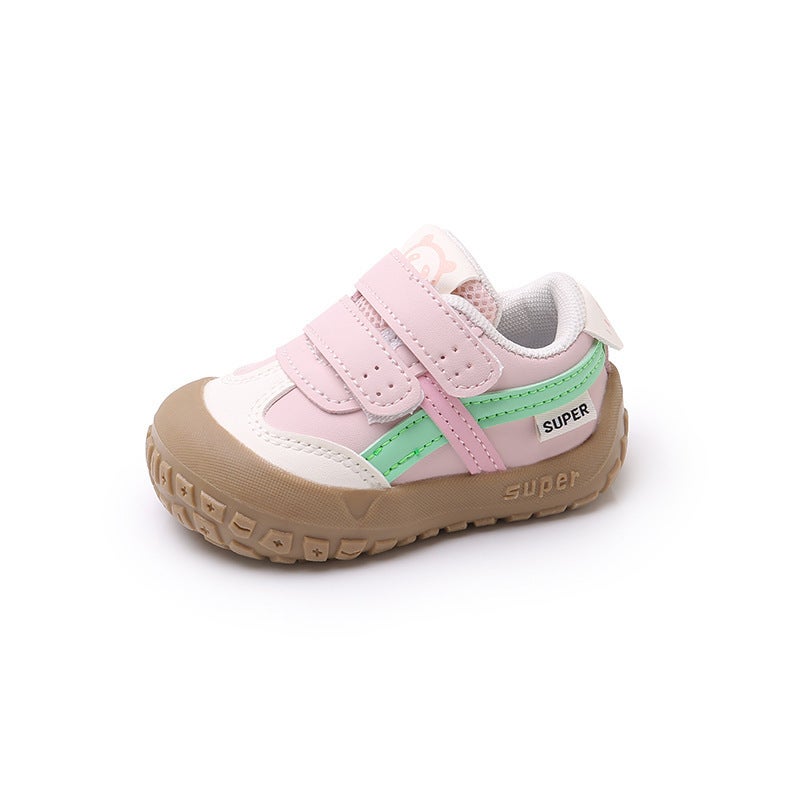 Mesh Sneakers Lightweight Flexible Sole Walking Shoes For Kids Indoor And Outdoor Activities - Image 1