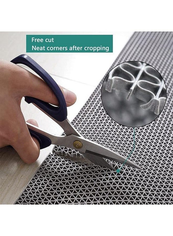 TIB Anti Skid & Multipurpose PVC Rubber Mat for Floor, Swimming Pool Mat, Shower Mat, Carpet, Rainmat, Bathroom Mat, Waterproof Entrance Doormat, Grey, 2X6 Feet - Image 3