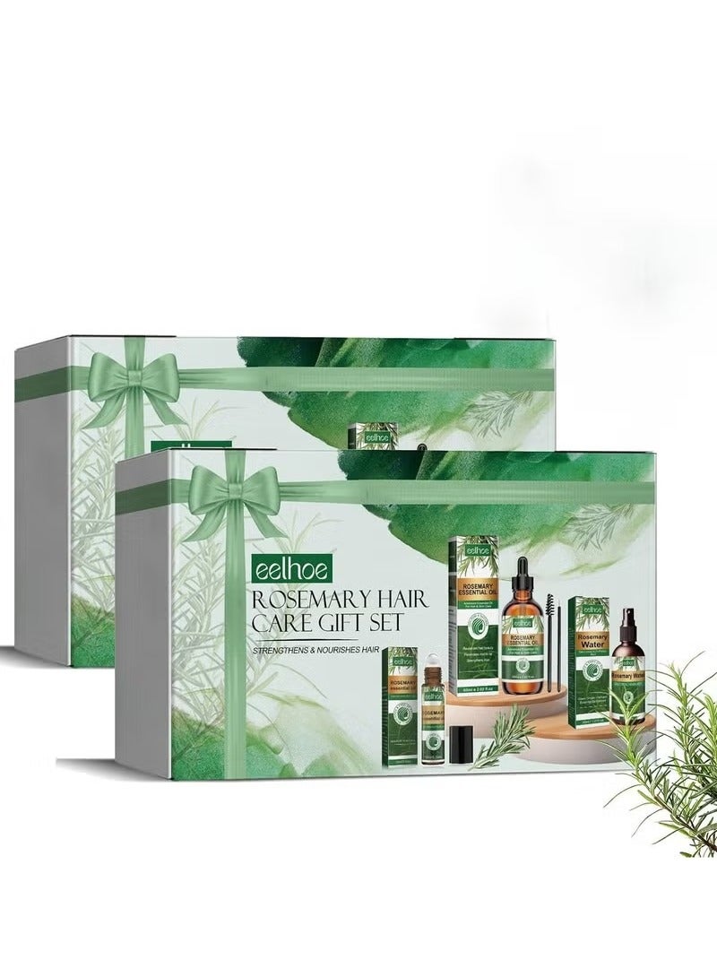 EELHOE Rosemary Hair Care Gift Set Pure Rosemary Oil Natures Spell Rosemary Oil Pure Oil For Eyelash's, Eyebrows, Face, Body Hair & Skin Care, Hair Growth - Image 1