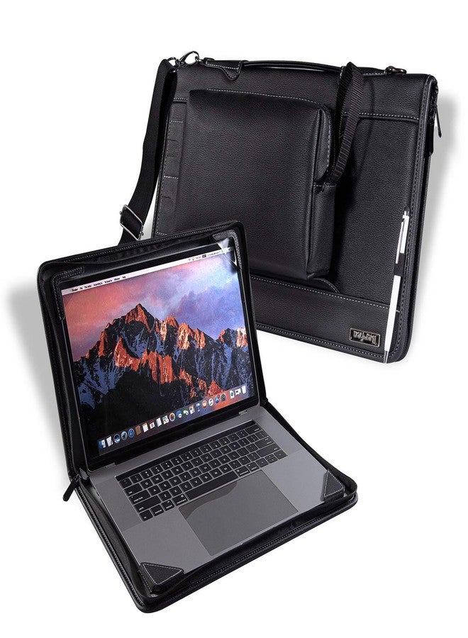 Berfea Protective Case Cover Compatible with HP EliteBook 660/665 G11 16”, EliteBook 860/865 G11 16", 650 G10/G9/G8 15.6“ Laptop Notebook Stand Carry Hard Case Messenger Shoulder Handbag - Image 1