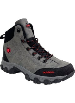 Liger Cold Proof Unisex Long Outdoor Trekking Boots Shoes GREY  - Image 4