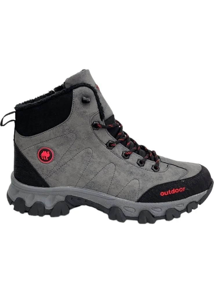 Liger Cold Proof Unisex Long Outdoor Trekking Boots Shoes GREY