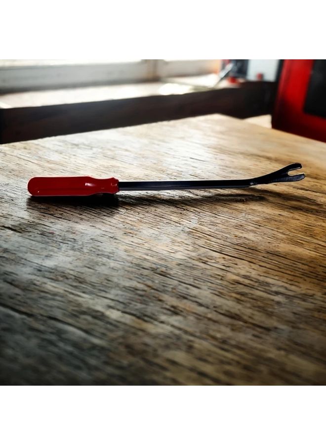 Heavy Duty Car Wrench Non Slip Red Handle Precision Pry Head Auto Repair Tool - Image 2