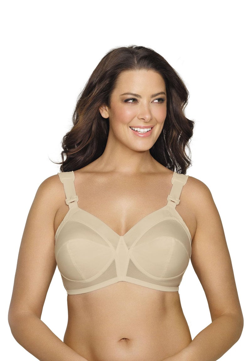 Exquisite Form womens Fully Original Support Full Coverage Bra, Beige, 42DD US - Image 1