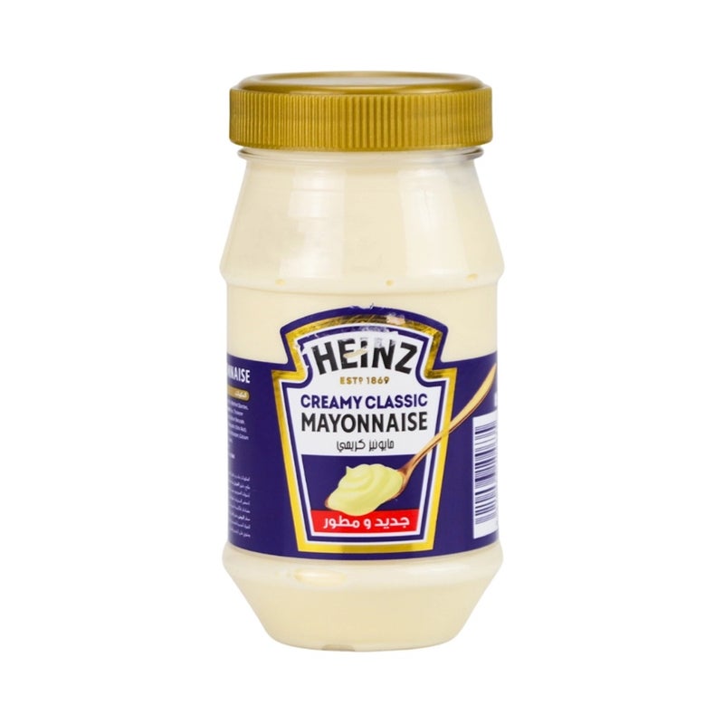 Heinz مايونيز هاينز الكريمي الكلاسيكي للتتبيل أو الدهن - 215 جرام - Image 1
