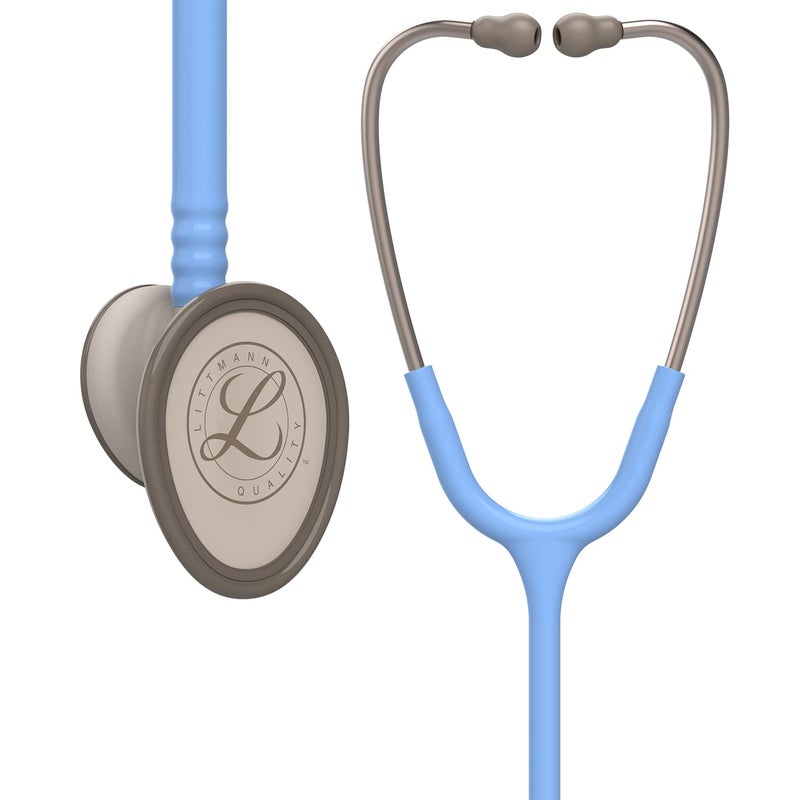 3M Littmann Lightweight II S.E. Stethoscope 2454, 28" Ceil Blue Tube - Image 1