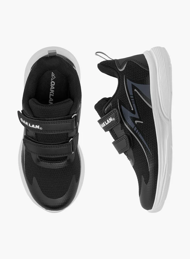 Oaklan by Shoexpress Boys Panelled Sports Shoes with Hook and Loop Closure