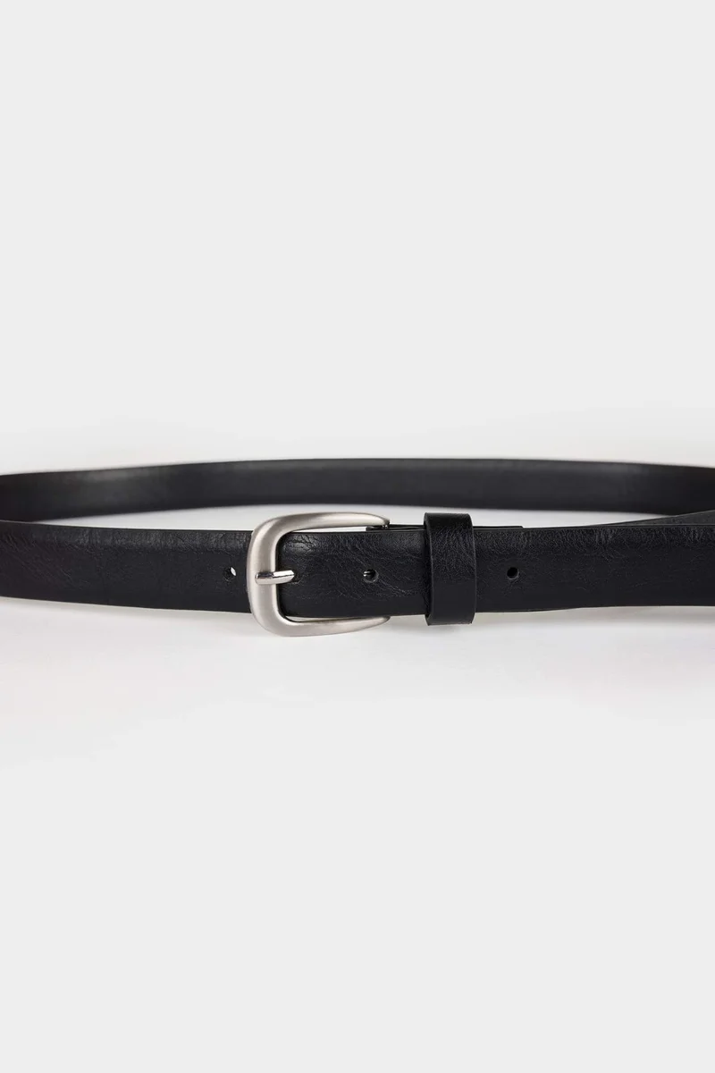 Defacto  Woman 2 piece Faux Leather Belt for Women | Best Price UAE