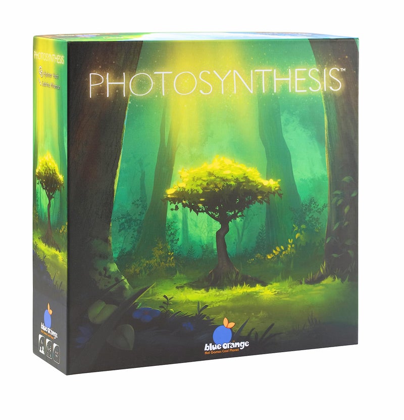 Blue Orange Games Photosynthesis Board Game Award Winning Family or Adult Strategy Board Game for 2 to 4 Players Recommended for Ages 8 Up