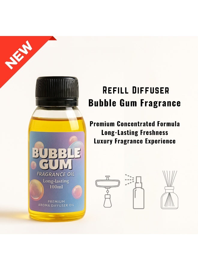 عطر بابل جم الجديد المركز 100 مل لإعادة الملء (Refill) لجميع أنواع الفواحات - رائحة تدوم طويلاً للمنزل والسيارة - آمن صحيًا - Image 1