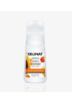 DEONAT Deonat Papaya Mineral Deodorant Roll on 65ml 