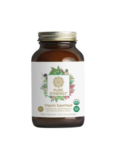 Superfood | 12.5 oz | Made with Organic Ingredients | Non-GMO | Vegan | Green Superfood Powder with 60+ Greens, Veggies and Herbs for Energy and Wellness