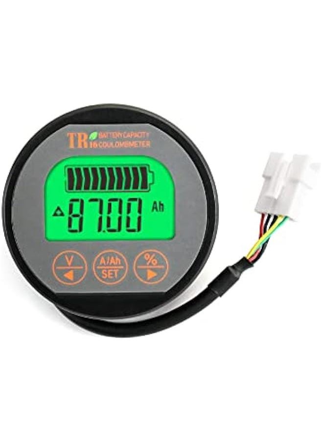 Arabest Battery Monitor Voltmeter Ammeter, Voltage Range 8V-80V and up to 500A, Voltage Current Meter with 13 ft Custom Cable  - Image 3
