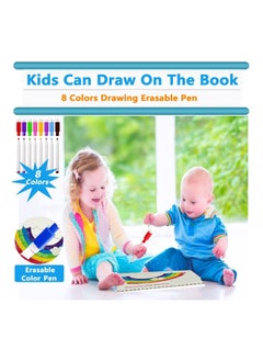 Generic Busy Book for Toddlers, 32 Themes Preschool Montessori Learning Activity Quiet Book, Early Educational Learning Sensory Toys Binder Book for Kids  - Image 4