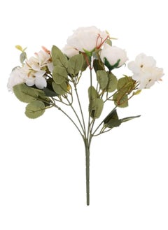 Timeless Bloom: Artificial Mini Roses for Effortless Elegance White