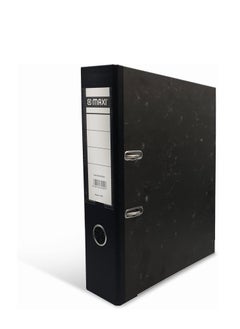 Maxi Lever Arch File F/S Broad Fixed Mechanism With Pocket Black,75 mm wide spine holds up to 500 A4 sheets 80 gsm with replaceable spine labels for easy identification of contents, BF402FP - pzsku/Z4AC257479D859AD7AB88Z/45/_/1693912988/23c27347-9de2-40f7-8e31-8707f173edd6