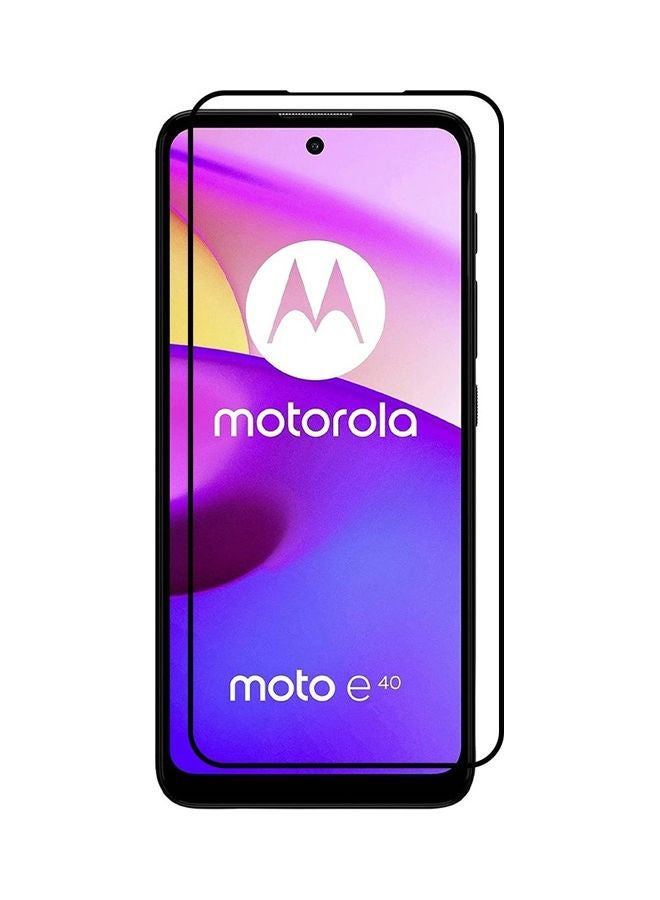 نيبمينينت لاصقة حماية للشاشة من الزجاج المقوى لهاتف موتورولا موتو E40 مقاس 6.5 بوصات شفاف - Image 5