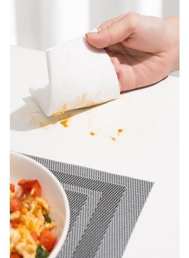 Fixily Kitchen Wipes, Disposable Wet Cleaning Wipes, 80 Count Pack for Heavy Oil Household Cleaning Cloth Easy Oil Removal Wiping Wipe's for Range Hood Dining Table, Kitchen, Car, Office - Image 5