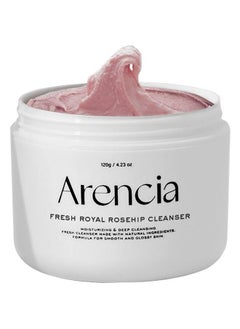Royal Rosehip Rice Cake Fresh Cleanser Moisturizing Brightening & Deepcleansing Made With Rice Water Rice Powder Pink Aloe Vera Extract Natural Vegan Crueltyfree Korean Mochi Cleanser